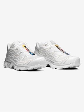 Salomon XT-6 White Trail Running Sneakers Shoes M5/W6 NWT